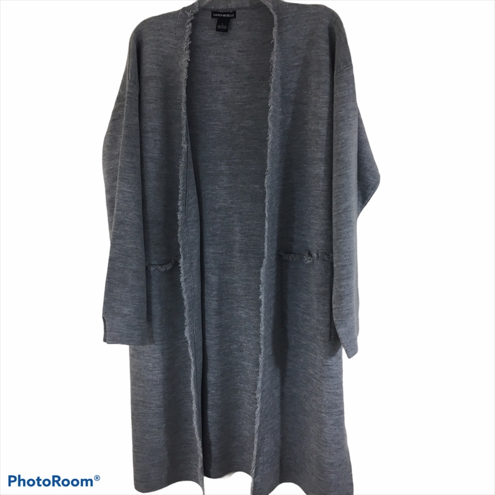 Lauren Michelle Long Sweater Sz L